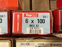 Würth partij diverse bevestigingsmaterialen - afbeelding 3 van  7