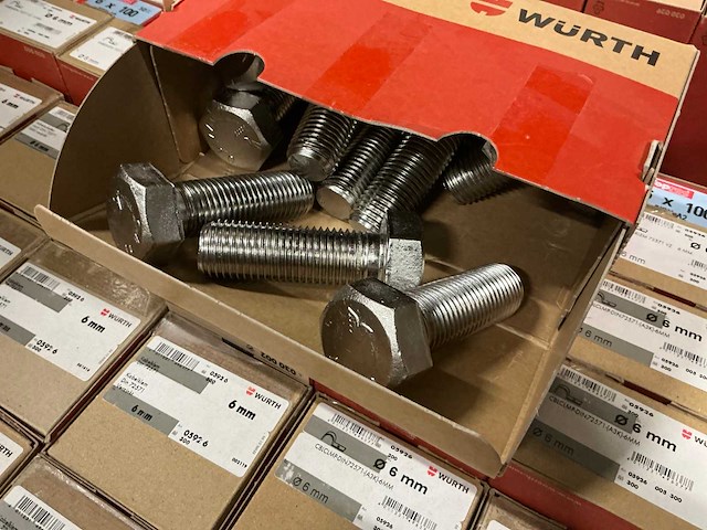 Würth partij diverse bevestigingsmaterialen - afbeelding 6 van  7