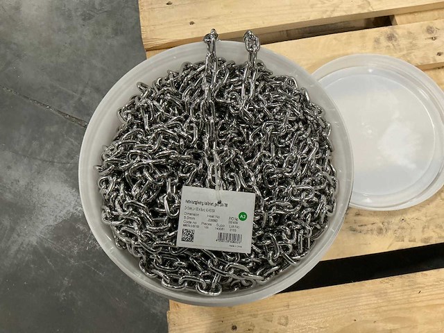 Würth rvs 316 ketting 5mm 100mtr - afbeelding 2 van  5