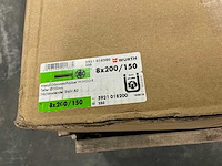 Würth rvs isolatieplug d25mm, 8x200/150 (500x) - afbeelding 3 van  3