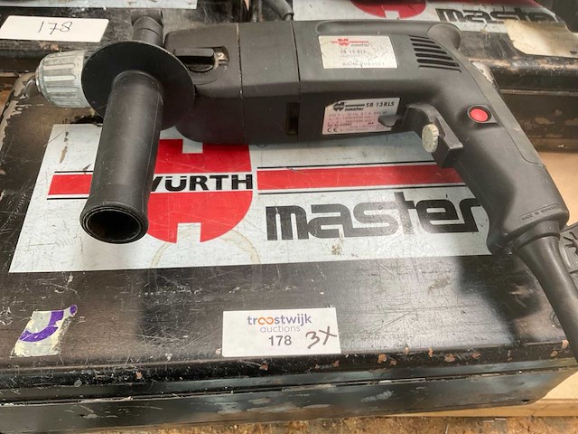Würth sb 13rls boormachine (3x) - afbeelding 1 van  2