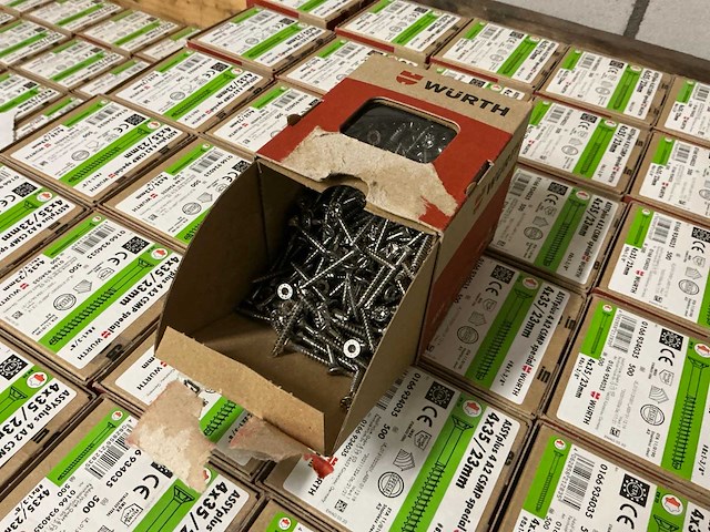 Würth schroef rvs 4x35/23 mm (25.000 stuks) - afbeelding 2 van  3