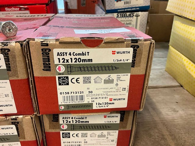 Wurth schroeven (4x) - afbeelding 2 van  3