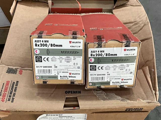 Würth schroeven - afbeelding 4 van  5