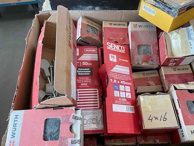 Würth, senco diverse bevestigingsmaterialen - afbeelding 2 van  21