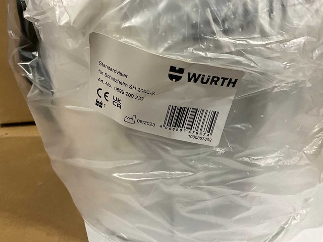 Würth sh-2000 vizier voor veiligheidshelm (18x) - afbeelding 2 van  4