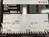 Würth shark twist assortiment pluggen in sortainer (2x) - afbeelding 2 van  2