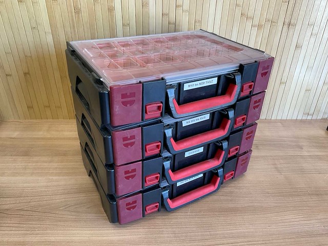 Würth systeemkoffer | 4-delig | met inhoud - afbeelding 1 van  6