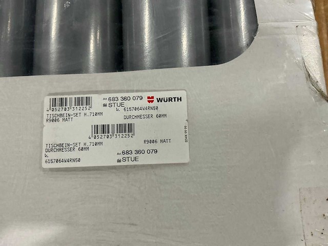 Würth tafelpotenset (4x) - afbeelding 4 van  5