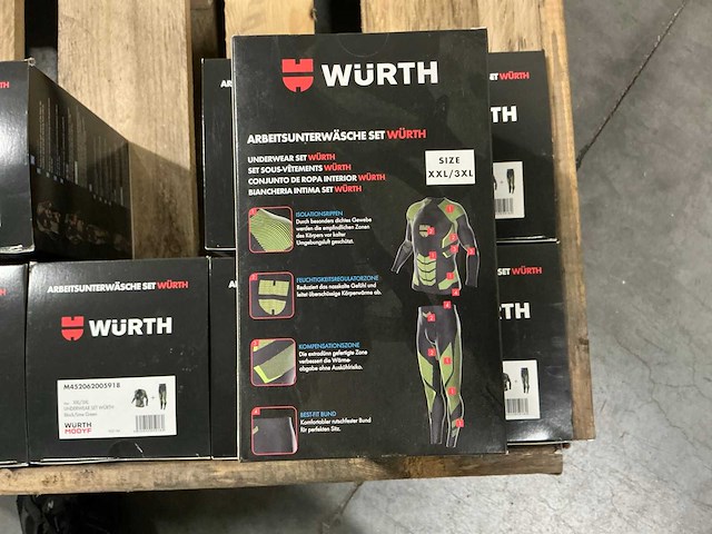 Würth thermo ondergoedset xxl/3xl (13x) - afbeelding 3 van  5