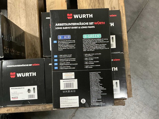 Würth thermo ondergoedset xxl/3xl (13x) - afbeelding 4 van  5