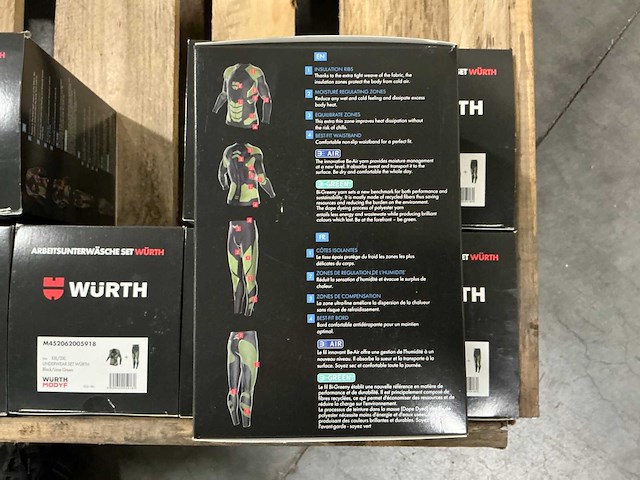 Würth thermo ondergoedset xxl/3xl (13x) - afbeelding 5 van  5
