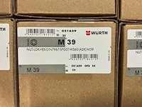 Würth zelfborgende contramoer m39 (1.200stuks) - afbeelding 3 van  3