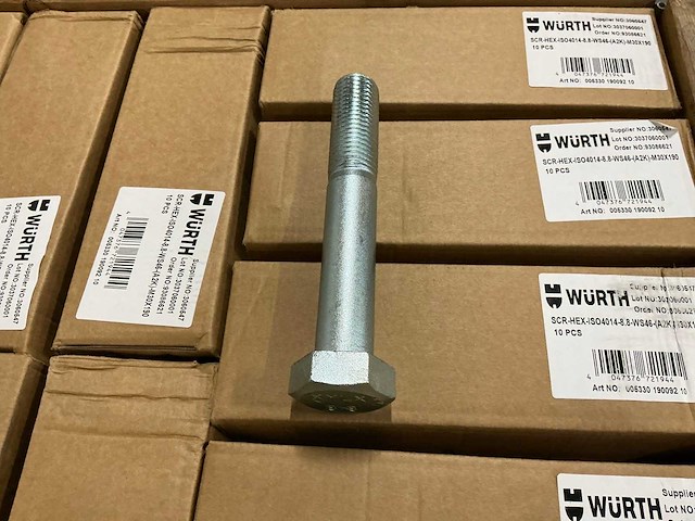 Würth zeskantbouten m30x190 (140x) - afbeelding 5 van  6