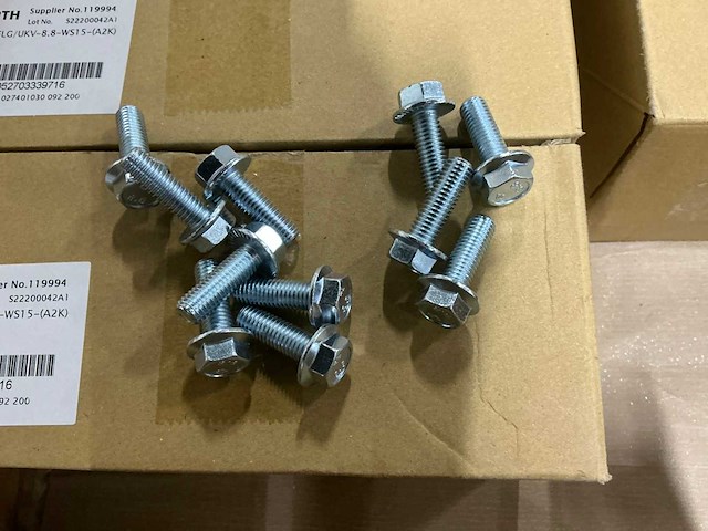 Würth zeskantflensbouten m10x30 (5.000x) - afbeelding 3 van  4