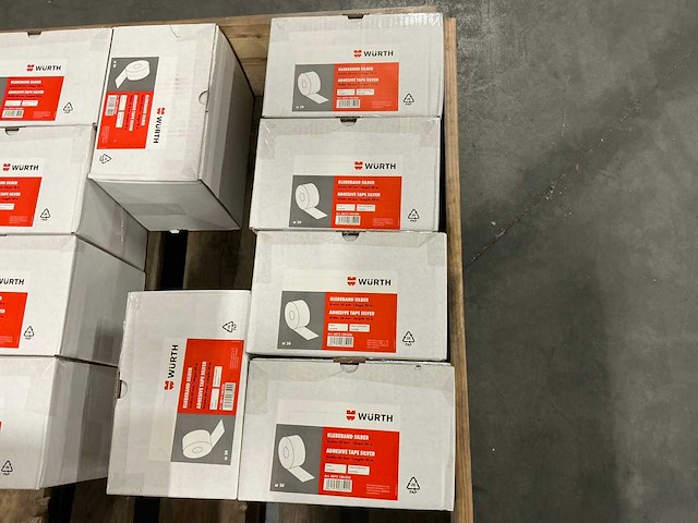 Würth zilveren tape 50mm, 20m (100x) - afbeelding 2 van  5