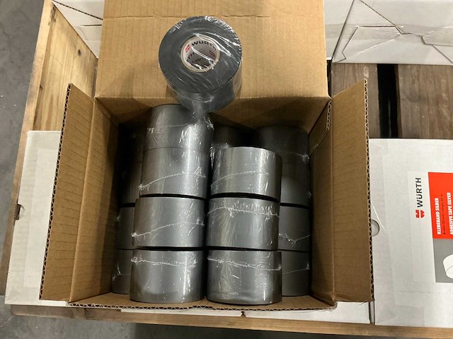 Würth zilveren tape 50mm, 20m (60x) - afbeelding 1 van  4