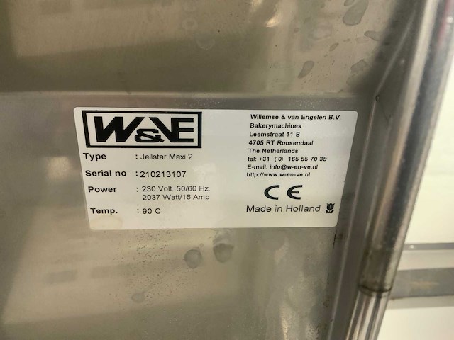 W&ve jellstar maxi 2 geleispuitmachine - afbeelding 5 van  5