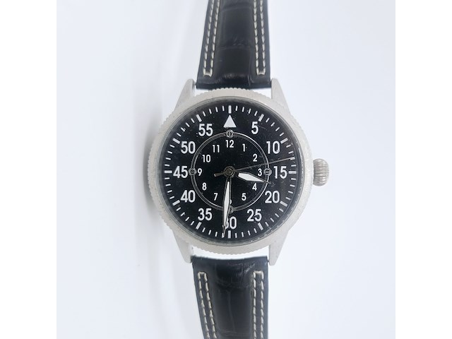 Ww1 wehrmacht pilotenhorloge - mechanisch - afbeelding 1 van  6