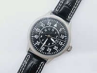 Ww1 wehrmacht pilotenhorloge - mechanisch - afbeelding 2 van  6
