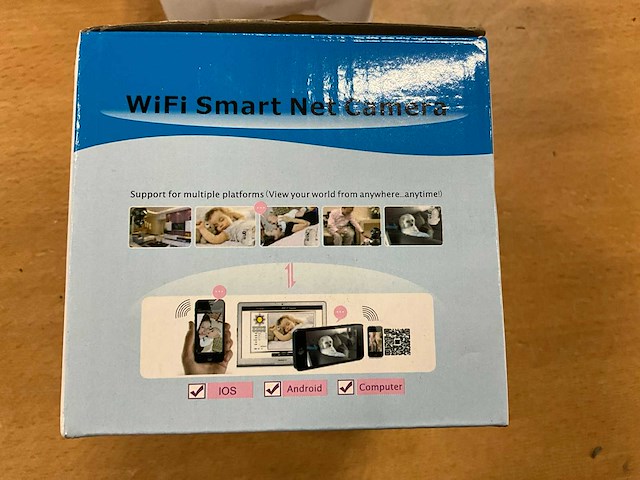 Wy-products v380 wifi smart net camera (2x) - afbeelding 5 van  6