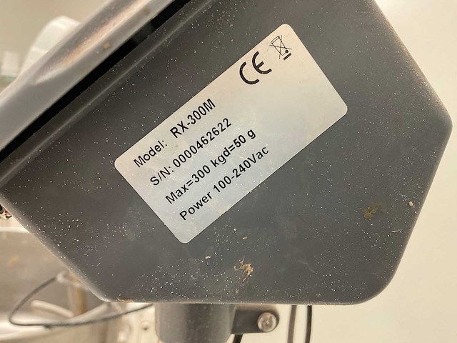 X accurex rx-300 m weegschaal - afbeelding 4 van  4
