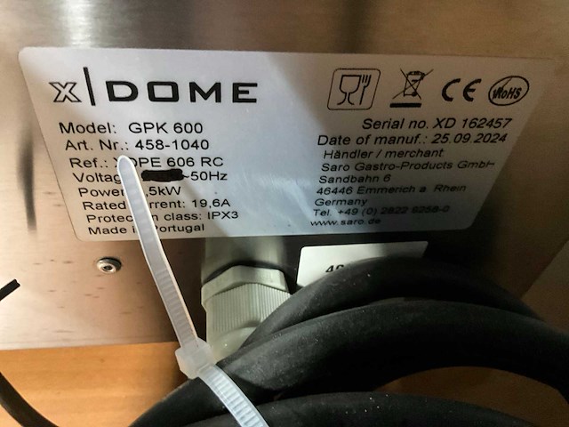 X dome gkp 600 grillplaat - afbeelding 7 van  7
