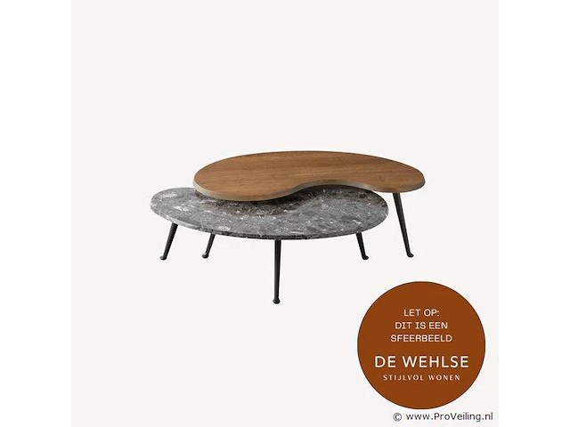 X-pode tubble salontafel - afbeelding 2 van  2