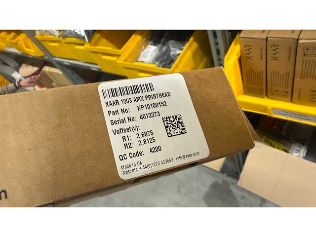 Xaar 1003 amx polyimide printkoppen (12x) - afbeelding 2 van  3