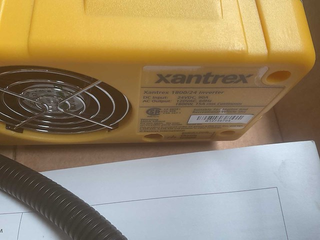 Xantrex 1800 sin wave inverter - afbeelding 5 van  6