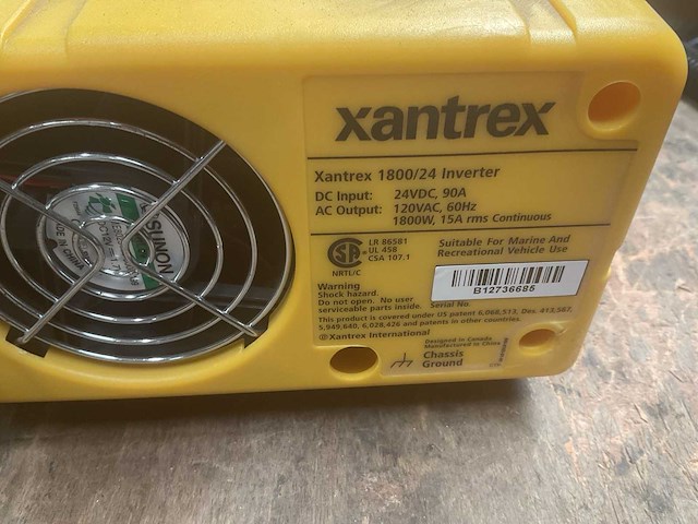 Xantrex 1800 sin wave inverter - afbeelding 4 van  5