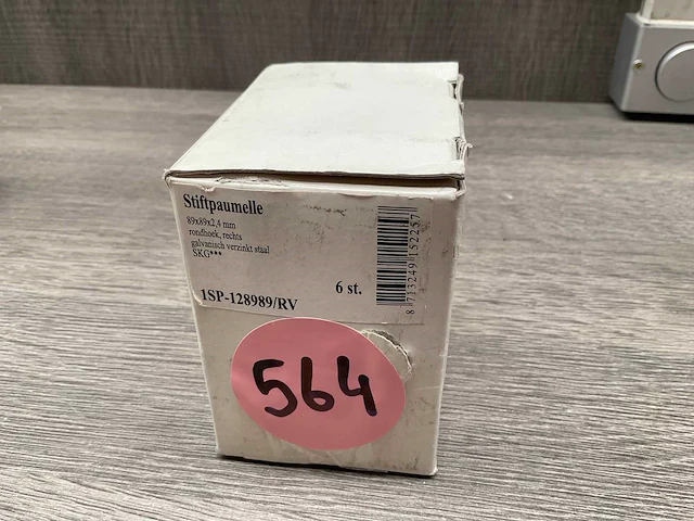 Xbl stiftpaumelle 89x89x2,4mm (6x) - afbeelding 3 van  3