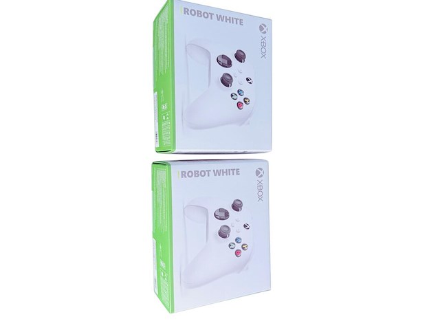 Xbox controller robot white - 2 controllers - afbeelding 1 van  2