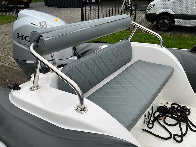 Xc-pro 430 rib boot met 40 pk honda motor en trailer - 2023 - afbeelding 8 van  30