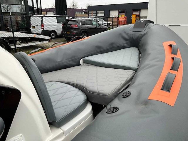 Xc-pro 430 rib boot met 40 pk honda motor en trailer - 2023 - afbeelding 13 van  30