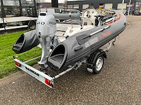 Xc-pro 430 rib boot met 40 pk honda motor en trailer - 2023 - afbeelding 26 van  30