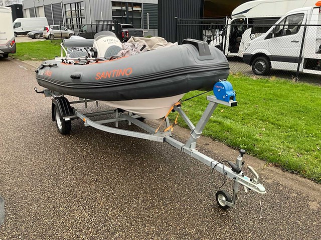 Xc-pro 430 rib boot met 40 pk honda motor en trailer - 2023 - afbeelding 28 van  30