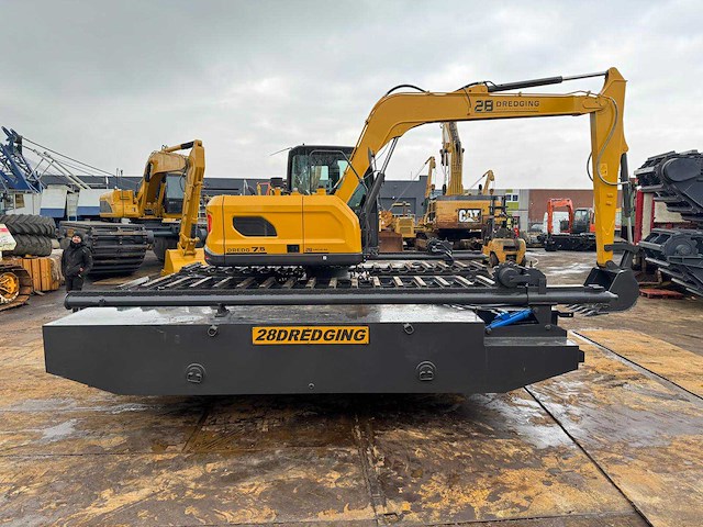 Xcmg xe75gs 28 dredging amfibische graafmachine 4uur - afbeelding 14 van  19