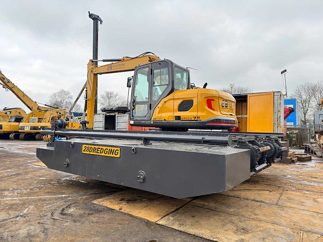 Xcmg xe75gs 28 dredging amfibische graafmachine 4uur - afbeelding 12 van  18