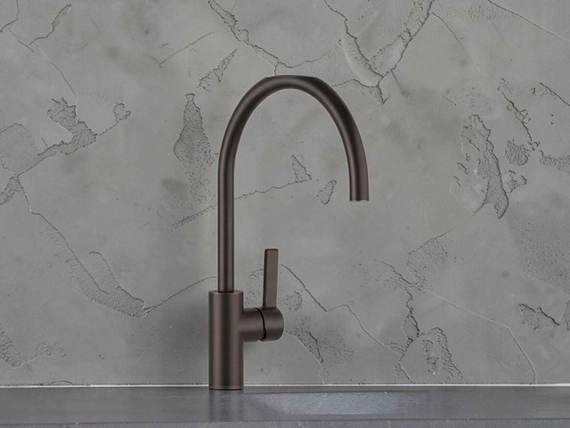 Xeno keukenmengkraan dark brushed bronze - afbeelding 1 van  4