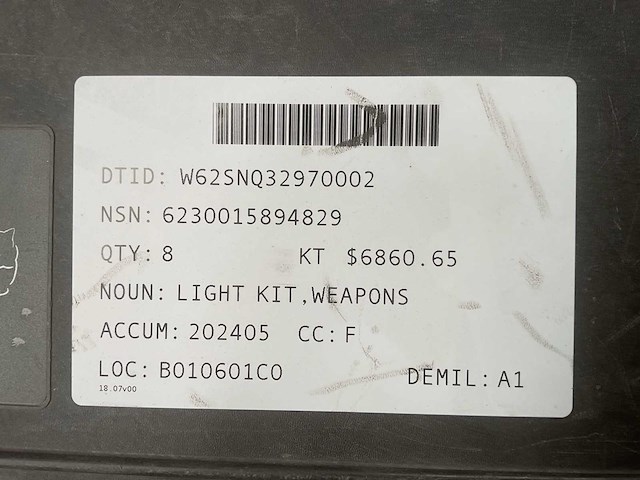 Xenonics nighthunter 3 weapons light kit - afbeelding 3 van  3