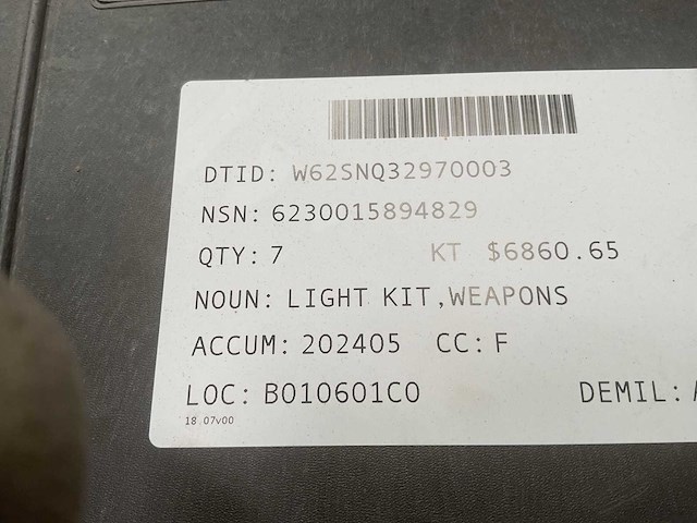 Xenonics nighthunter 3 weapons light kit - afbeelding 6 van  6