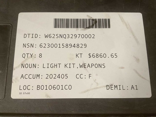 Xenonics nighthunter 3 weapons light kit - afbeelding 5 van  5