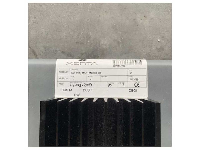 Xenta x-dock cu-p75-man engine interface control unit - afbeelding 3 van  4