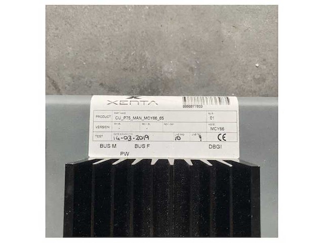 Xenta x-dock cu-p75-man engine interface control unit - afbeelding 3 van  4