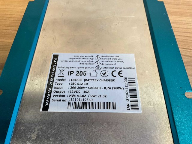 Xenteq lbc 512-10 acculader - afbeelding 5 van  5