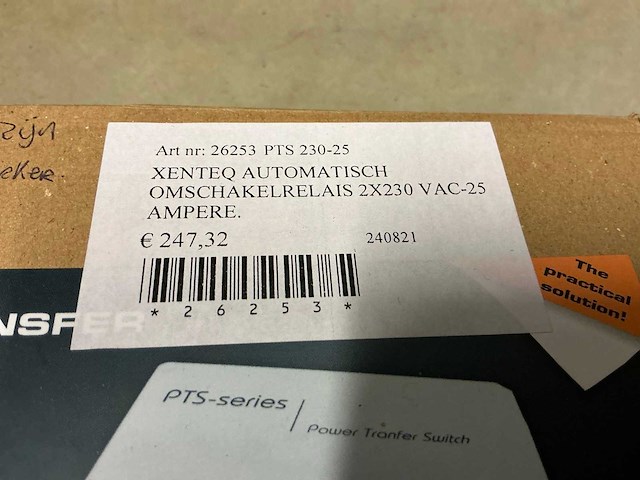 Xenteq pts 230-25 omschakelrelais - afbeelding 3 van  5