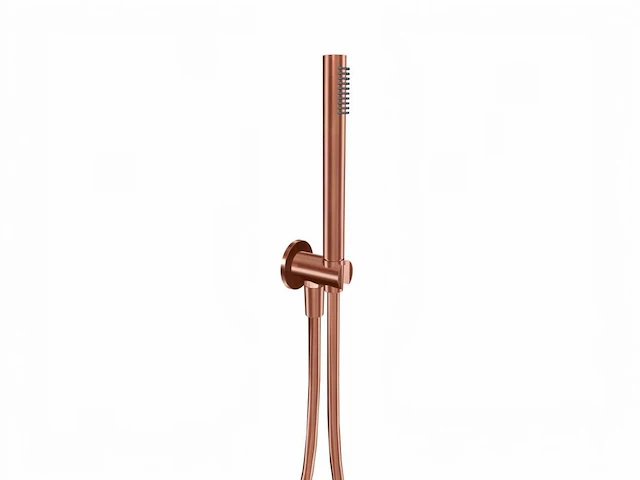 Xenz - 7886-91 - handdoucheset met wandinlaat oud koper - afbeelding 2 van  2