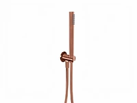 Xenz - 7886-91 - handdoucheset met wandinlaat oud koper - afbeelding 2 van  2