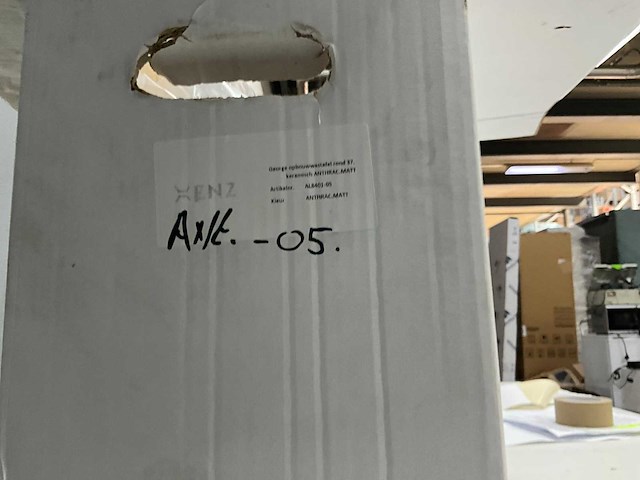 Xenz - al8401-05 - waskom antraciet mat 37 cm - afbeelding 4 van  4